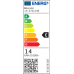 LED ΛΑΜΠΑ COG ΑΧΛΑΔΙ ΔΙΑΦΑΝΟ Ε27 14W 230V ΨΥΧΡΟ