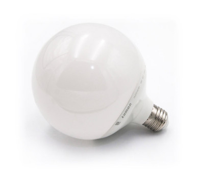 LED ΛΑΜΠΑ GLOBE Φ120 E27 15W ΝΤΙΜΑΡΙΖΟΜΕΝΟ ΨΥΧΡΟ 6200Κ