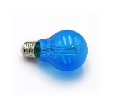LED ΛΑΜΠΑ COG ΑΧΛΑΔΙ Ε27 6W 230V ΜΠΛΕ