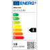 LED ΛΑΜΠΑ ΑΧΛΑΔΙ Ε27 18W 230V ΨΥΧΡΟ 6200Κ
