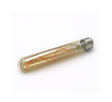 LED ΛΑΜΠΑ COG ΣΩΛΗΝΑΣ L:185mmD:30mm Ε27 6W ΜΕΛΙ 2200K