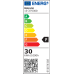 LED ΛΑΜΠΑ ΜΑΝΟΛΙΑ E27 30W 230V ΨΥΧΡΟ 6200Κ IP20