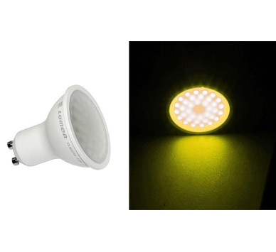 LED ΛΑΜΠΑ GU10 2.5W 230V 105° ΚΙΤΡΙΝΟ