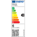 LED ΛΑΜΠΑ SMD ΚΕΡΑΜΙΚΟ G9 6W 230VAC ΔΙΑΦΑΝΗ ΨΥΧΡΟ 6200Κ