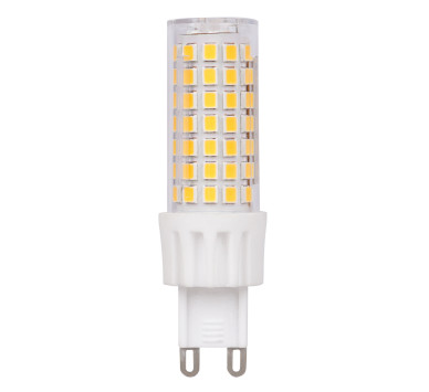 LED ΛΑΜΠΑ SMD ΚΕΡΑΜΙΚΗ G9 6W ΔΙΑΦΑΝΗ ΝΤΙΜΑΡΙΖΟΜΕΝΟ ΛΕΥΚΟ