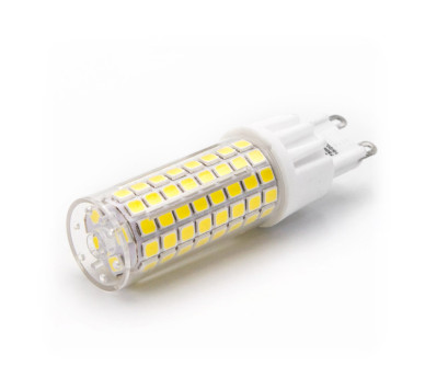 LED ΛΑΜΠΑ SMD ΚΕΡΑΜΙΚΗ G9 7W ΔΙΑΦΑΝΗ ΝΤΙΜΑΡΙΖΟΜΕΝΟ ΛΕΥΚΟ