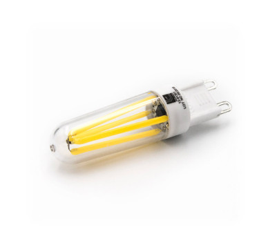 LED ΛΑΜΠΑ COG ΚΕΡΑMΙΚΗ G9 3.5W ΔΙΑΦΑΝΗ ΝΤΙΜΑΡΙΖΟΜΕΝΟ ΨΥΧΡΟ