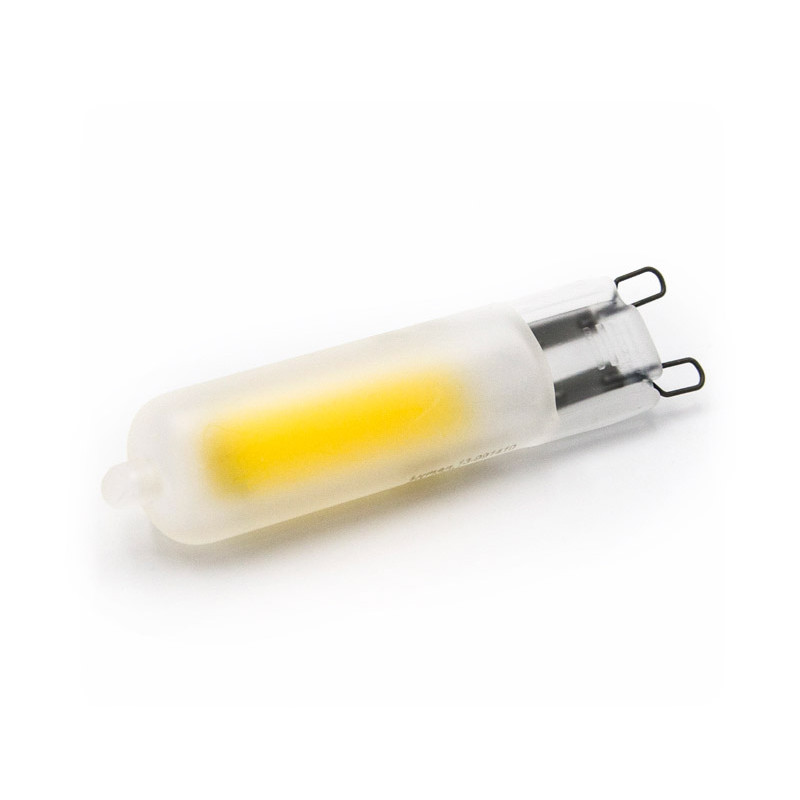 LED ΛΑΜΠΑ COB ΓΥΑΛΙΝΗ G9 4W 230VAC MAT ΝΤΙΜΑΡΙΖΟΜΕΝΟ ΨΥΧΡΟ