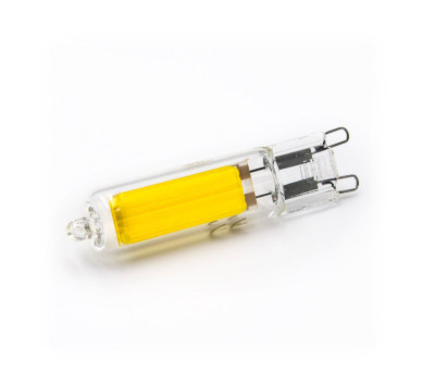 LED ΛΑΜΠΑ COB ΓΥΑΛΙΝΗ G9 4W ΔΙΑΦΑΝΗ ΝΤΙΜΑΡΙΖΟΜΕΝΟ ΛΕΥΚΟ