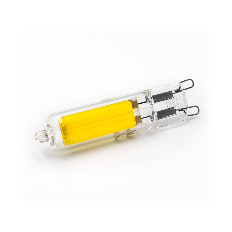 LED ΛΑΜΠΑ COB ΓΥΑΛΙΝΗ G9 4W ΔΙΑΦΑΝΗ ΝΤΙΜΑΡΙΖΟΜΕΝΟ ΛΕΥΚΟ