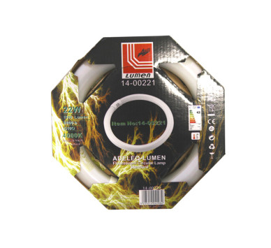 ΛΑΜΠΑ ΦΘΟΡΙΟΥ ΚΥΚΛΙΚΗ Τ-9 22W ΛΕΥΚΟ 4000K