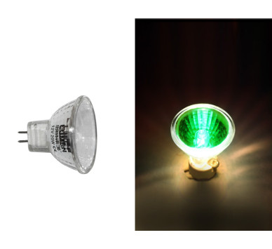 ΛΑΜΠΑ DICHROIC PAR11 12V 20W ΠΡΑΣΙΝΗ