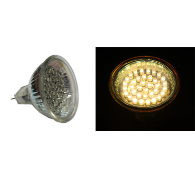 LED ΛΑΜΠΑ PAR16 ME 36LED 1.9W 12VAC/DC 30° ΘΕΡΜΟ 3000Κ