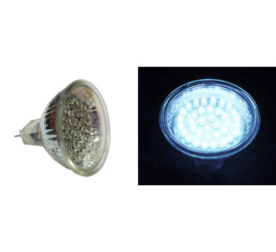 LED ΛΑΜΠΑ PAR16 ME 36LED 1.9W 12VDC 30° ΨΥΧΡΟ 6200Κ