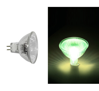 ΛΑΜΠΑ DICHROIC PAR16 12V 50W ΠΡΑΣΙΝΗ