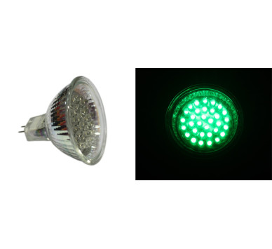 LED ΛΑΜΠΑ PAR16 32LED 2.0W 42V 30° ΠΡΑΣΙΝΟ
