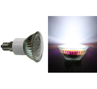 LED ΛΑΜΠΑ Ε14 24LED 1.4W 230V ΨΥΧΡΟ 6200Κ