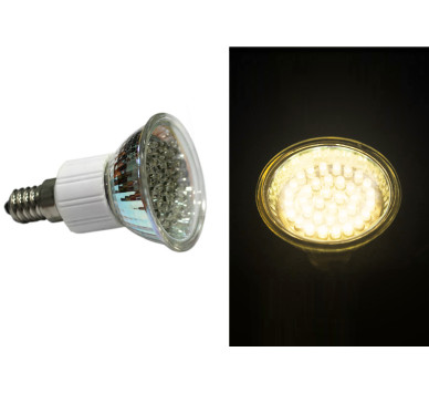 LED ΛΑΜΠΑ E14 36LED 1.9W 230V ΘΕΡΜΟ 3000Κ