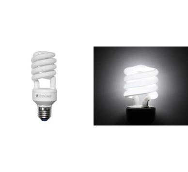ΛΑΜΠΑ ΟΙΚΟΝΟΜΙΑΣ ΣΠΙΡΑΛ Ε27 240V 20W 4000K ΛΕΥΚΟ