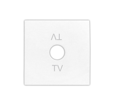 ΠΛΑΚΙΔΙΟ ΠΡΙΖΑΣ TV ΛΕΥΚΟ