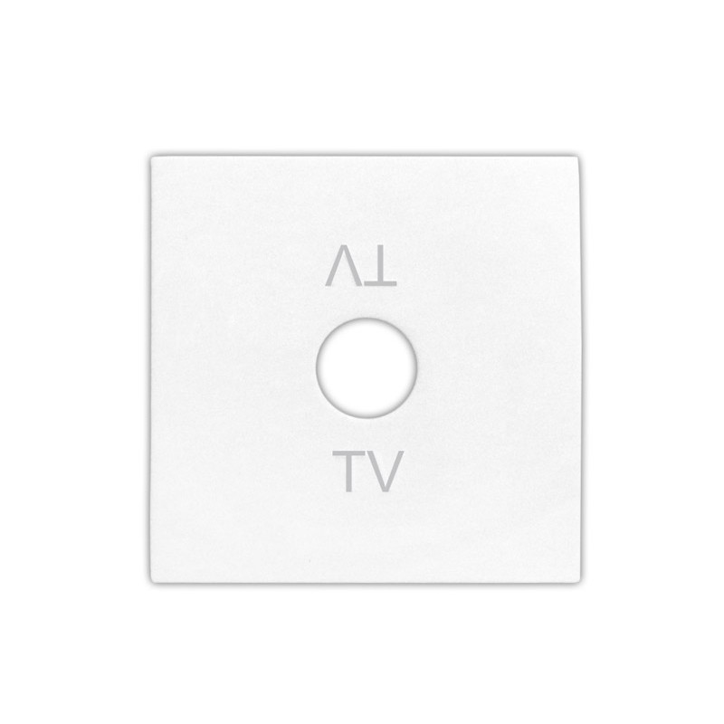 ΠΛΑΚΙΔΙΟ ΠΡΙΖΑΣ TV ΛΕΥΚΟ