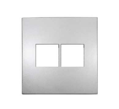 ΠΛΑΚΙΔΙΟ ΠΡΙΖΑΣ DATA ΔΙΠΛΗ RJ45+RJ45 Cat.6 ΑΣΗΜΙ