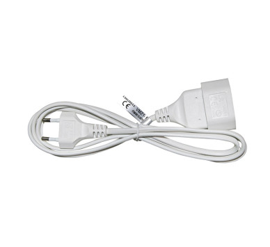 ΠΡΟΕΚΤΑΣΗ ΜΕ ΦΙΣ ΔΙΠΟΛΙΚΟ ΟΒΑΛ ΚΑΛΩΔΙΟ 2x0.75mm² 1.5μ ΛΕΥΚΗ