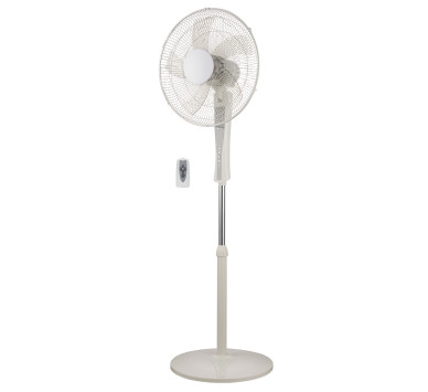 ΑΝΕΜΙΣΤΗΡΑΣ ΟΡΘΟΣΤΑΤΗΣ Φ40cm 45W 5 ΠΤΕΡ.+ΤΗΛΕΧΕΙΡΙΣΤΗΡΙΟ ΛΕΥΚΟΣ
