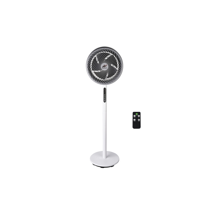 ΑΝΕΜΙΣΤΗΡΑΣ ΟΡΘΟΣΤΑΤΗΣ Φ30CM AC80W 5 ΠΤΕΡ.+ΤΗΛΕΧ/ΡΙΟ ΛΕΥΚΟΣ-ΓΚΡΙ
