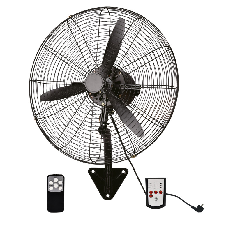 ΑΝΕΜΙΣΤΗΡΑΣ ΕΠΙΤΟΙΧΟΣ ΜΑΥΡΟΣ ΜΕ CONTROL 95W Φ55cm ΜΕ ΤΗΛ/ΡΙΟ