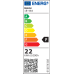 ΑΝΕΜΙΣΤΗΡΑΣ ΟΡΟΦΗΣ Φ1.32m DC35W LED 22W ΣΑΤΙΝΕ ΠΤΕΡ.ΜΑΣΙΦ ΔΡΥΣ
