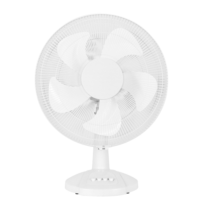 ΑΝΕΜΙΣΤΗΡΑΣ ΕΠΙΤΡΑΠΕΖΙΟΣ Φ40cm 40W 230V 5 ΠΤΕΡΥΓΙΑ ΛΕΥΚΟΣ