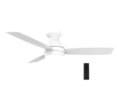 ΑΝΕΜΙΣΤΗΡΑΣ ΟΡΟΦΗΣ Φ1,066m DC25W LED 22W MDF ΜΕ ΤΗΛΕΧ/ΡΙΟ ΑΣΠΡΟΣ