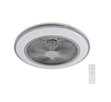 ΑΝΕΜΙΣΤΗΡΑΣ ΟΡΟΦΗΣ UFO 20W 230V CCT LED 56W ΑΣΗΜΙ ΜΕ ΤΗΛ/ΡΙΟ