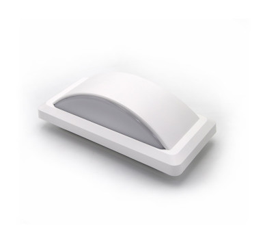 LED ΑΠΛΙΚΑ PC ΟΡΘΟΓΩΝΙΑ UP-DOWN 13W 4000K IP65 ΛΕΥΚH