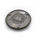 LED ΠΛΑΦΟΝΙΕΡΑ PC ΣΤΡΟΓΓΥΛΗ Φ213mm 9W 4000K IP65 ΓΚΡΙ