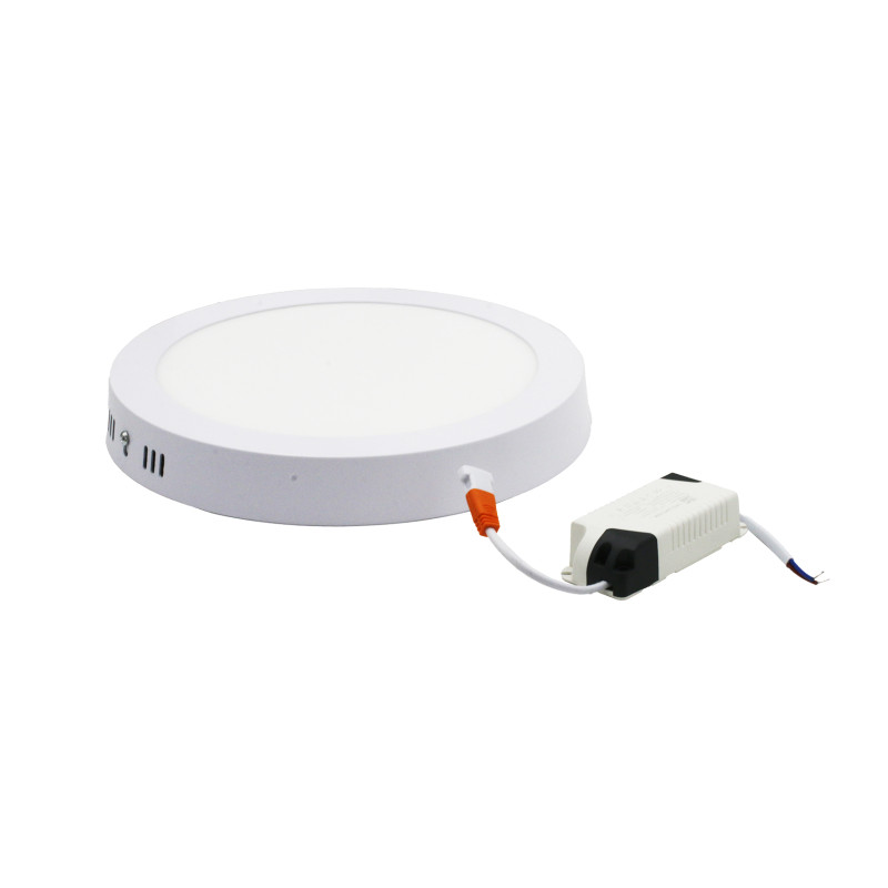 LED ΦΩΤΙΣΤΙΚΟ ΟΡΟΦΗΣ ΑΛΟΥΜΙΝΙΟΥ ΣΤΡΟΓΓΥΛΟ 18W 3000K ΛΕΥΚΟ