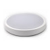 LED ΠΛΑΦΟΝΙΕΡΑ PC ΣΤΡΟΓΓΥΛΗ Φ360mm 28W 4000K IP65 ΛΕΥΚH