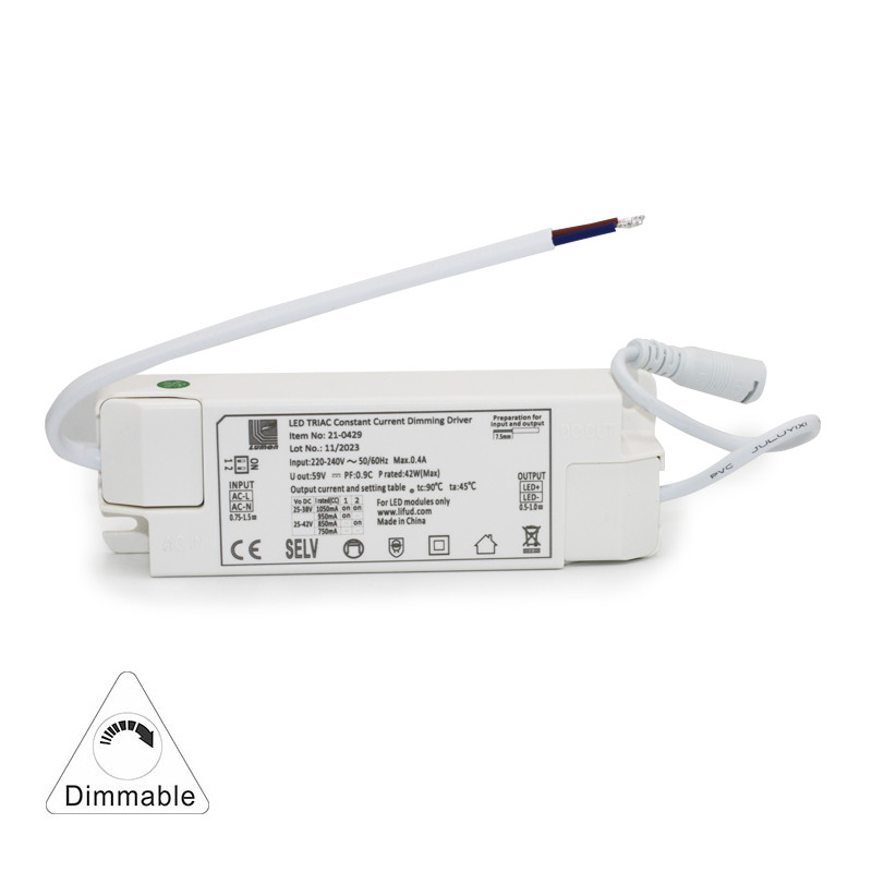 ΤΡΟΦΟΔ.ΝΤΙΜΑΡΙΖΟΜΕΝΟ ΓΙΑ PANEL LED 40W 25-42VDC έως 1050mA(LIFUD)