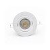 LED ΣΠΟΤ ΨΕΥΔΟΡOΦΗΣ ΚΙΝΗΤΟ ΣΤΡΟΓΓΥΛΟ 5W 3000K 38° ΛΕΥΚΟ