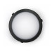 LED ΧΕΛΩΝΑ PC ΣΤΡΟΓΓΥΛΗ Φ210mm 12W 4000K IP54 ΜΑΥΡΗ
