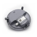 LED ΧΕΛΩΝΑ PC ΣΤΡΟΓΓΥΛΗ Φ210mm 12W 4000K IP54 ΓΚΡΙ