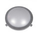 LED ΧΕΛΩΝΑ PC ΣΤΡΟΓΓΥΛΗ Φ210mm 12W 4000K IP54 ΓΚΡΙ