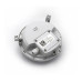 LED ΧΕΛΩΝΑ PC ΣΤΡΟΓΓΥΛΗ Φ172mm 6W 4000K IP54 ΛΕΥΚΗ
