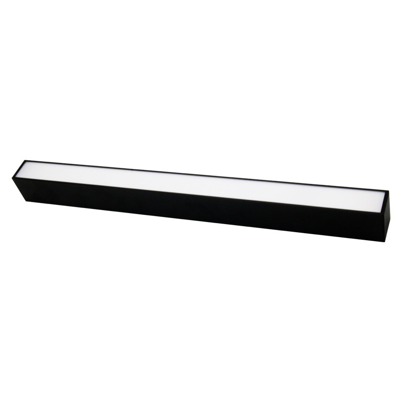 ΦΩΤΙΣΤΙΚΟ LED ΑΛΟΥΜΙΝΙΟΥ ΓΡΑΜΜΙΚΟ ΣΤΕΝΟ 36W 230V 3000K 120cm ΜΑΥΡΟ