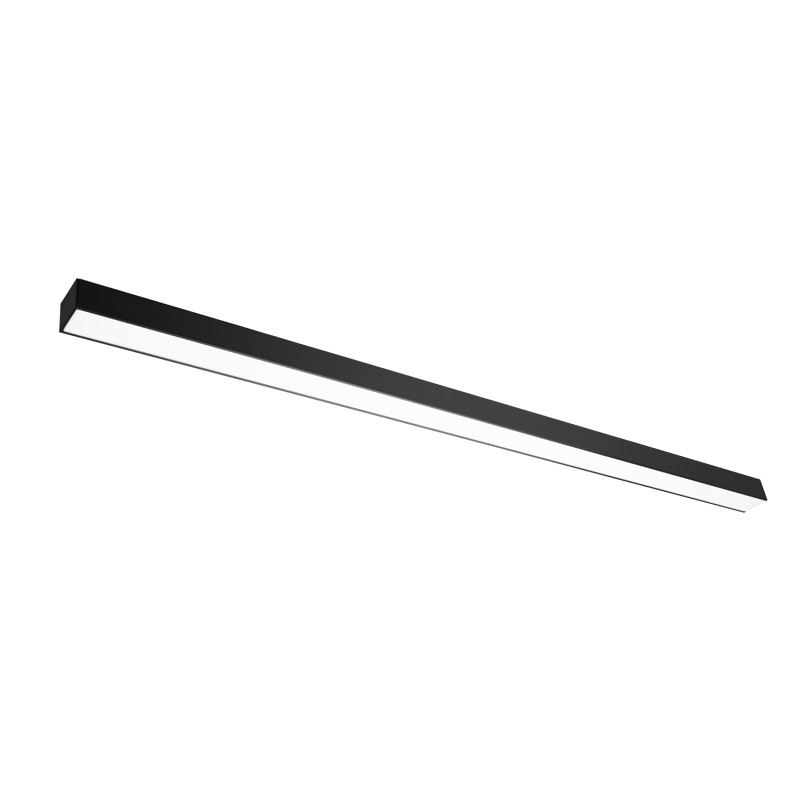 ΦΩΤΙΣΤΙΚΟ LED ΑΛΟΥΜΙΝ.DIM.ΓΡΑΜΜΙΚΟ ΜΙΝΙ 36W 230V 3000K 120cmΜΑΥΡΟ