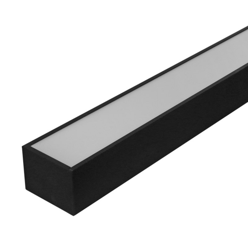 ΦΩΤΙΣΤΙΚΟ LED ΑΛΟΥΜΙΝΙΟΥ ΓΡΑΜΜΙΚΟ 36W 230V 4000K 120cm ΜΑΥΡΟ