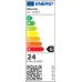 LED ΦΩΤΙΣΤΙΚΟ ΨΕΥΔΟΡΟΦΗΣ ΤΕΤΡΑΓΩΝΟ ΠΛΗΡΕΣ 24W 4000K 120° ΛΕΥΚΟ