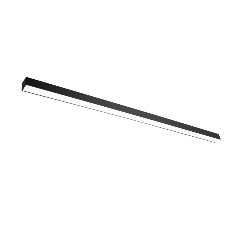 ΦΩΤΙΣΤΙΚΟ LED ΑΛΟΥΜΙΝΙΟΥ ΓΡΑΜΜΙΚΟ ΜΙΝΙ 45W 230V 3000K 150cm ΜΑΥΡΟ