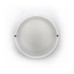 LED ΠΛΑΦΟΝΙΕΡΑ PC ΣΤΡΟΓΓΥΛΗ Φ170mm 12W 4000K IP54 ΛΕΥΚΗ